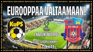 KuPS avaa europelinsä georgialaista FC Dila Goria vastaan