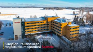 Scandic Kuopion Palloseuran majoituskumppaniksi