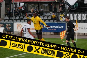 Veikkausliigan otteluraportti: FC Honka vei pisteet mukanaan Espooseen