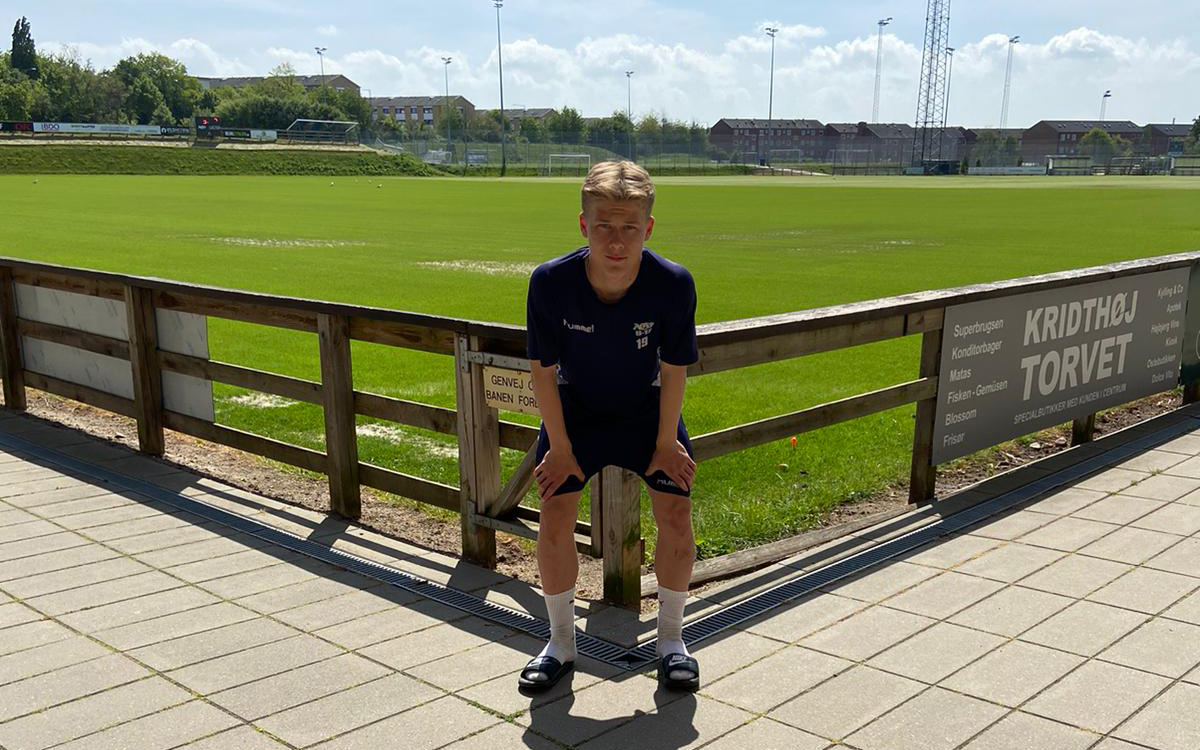 Matias Siltanen testijaksolla Aarhus GFssä KuPS Kuopion Palloseura