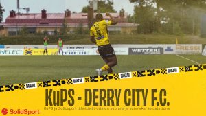KuPS – Derry City F.C. näkyy suorana Solidsportilla!