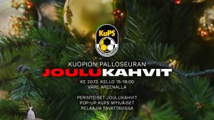 Kuopion Palloseuran joulutapahtuma Väre Areenalla 20.12.!