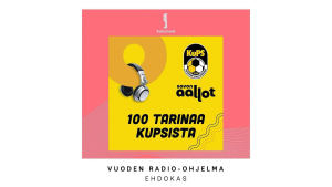 Äänestä "Sata tarinaa KuPS:sta" vuoden radio-ohjelmaksi