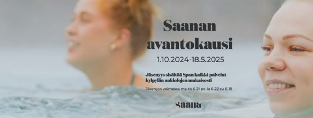 Tervetuloa Saanaan!