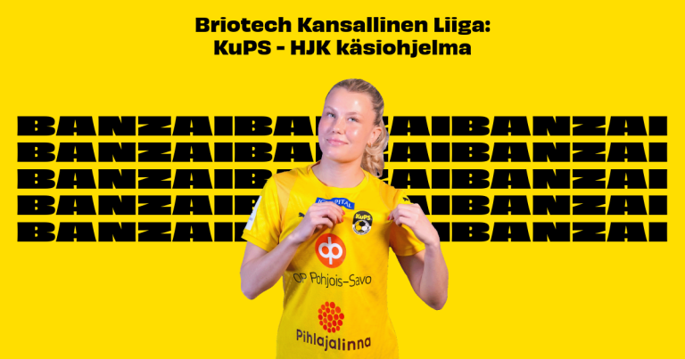 Briotech Kansallinen Liiga: KuPS - HJK käsiohjelma