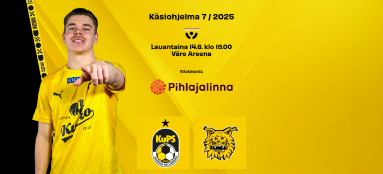 KuPS - Ilves käsiohjelma on nyt luettavissa