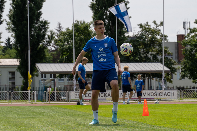 Doni Arifi ja Samuli Miettinen U21 EM-lopputurnauksessa