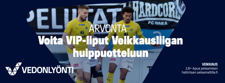 Veikkausliigan vip-kilpailu on käynnistynyt