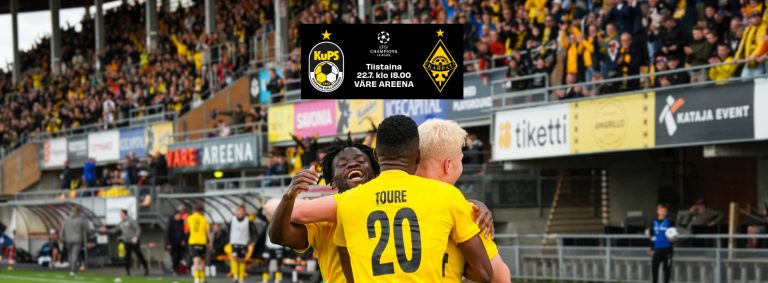 KuPS - FC Kairat Almaty: Lippuinfo ja KuPSTV