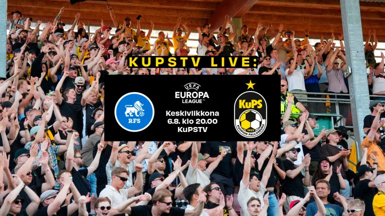 FC RFS - KuPS KuPSTV:llä ja Paitsio Pubissa