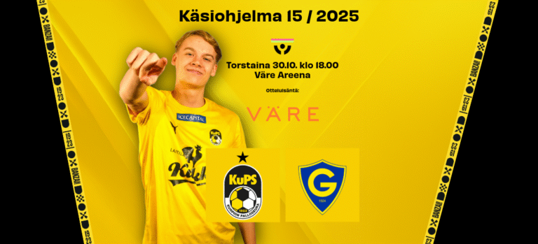 KuPS - IF Gnistan käsiohjelma on nyt luettavissa