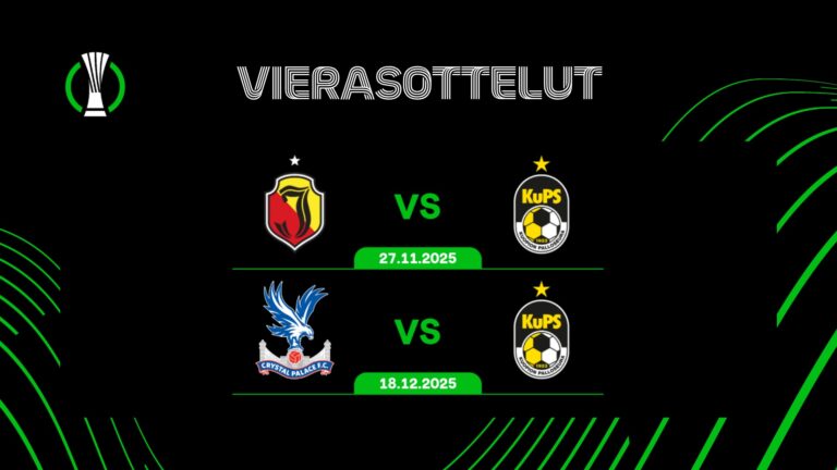 Konferenssiliigan vierasottelut - suomalaismedian akkreditointi ja yleinen lippuinfo