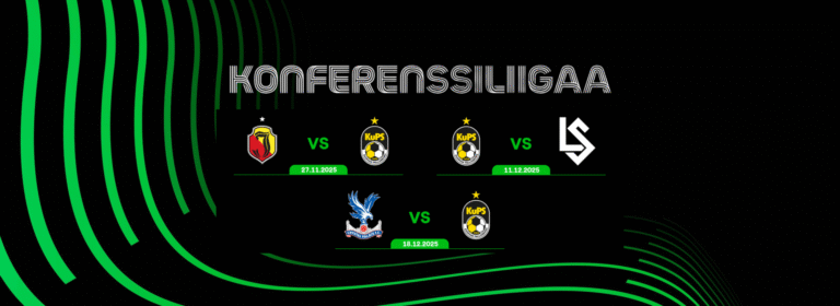 KuPS Euroopassa 2025: liput ja ottelutiedot