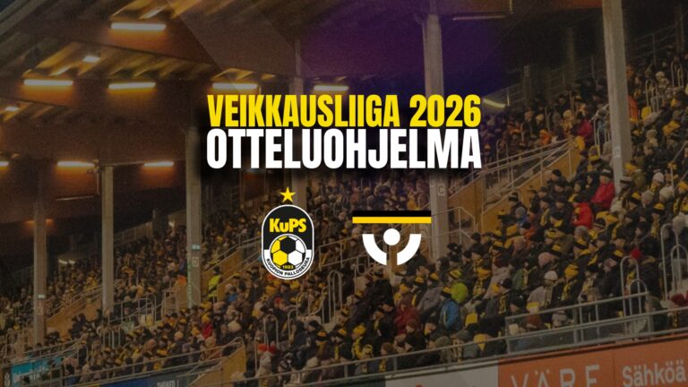 Kuopion Palloseura: Veikkausliigan 2026 otteluohjelma