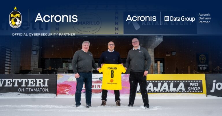 KuPS ja maailman johtava kyberturvallisuuden toimija Acronis yhteistyöhön