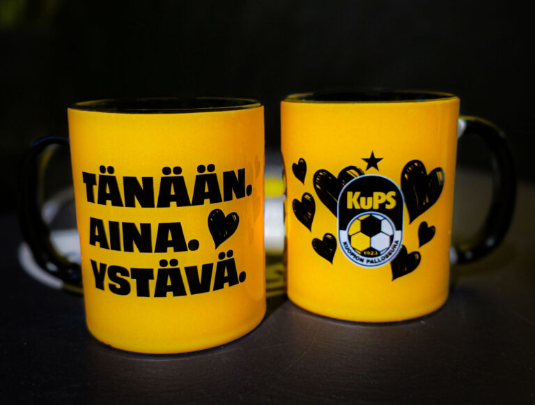 Hanki nyt uusi KuPS-ystävänpäivämuki