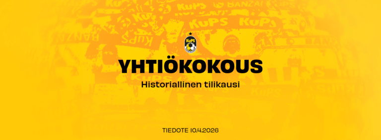 Kuopion Palloseura Oy teki historiallisen tuloksen – uusi jäsen hallitukseen