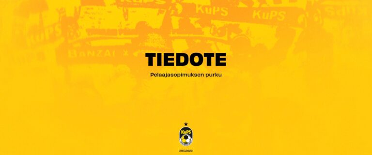 TIEDOTE: Pelaajasopimuksen purku