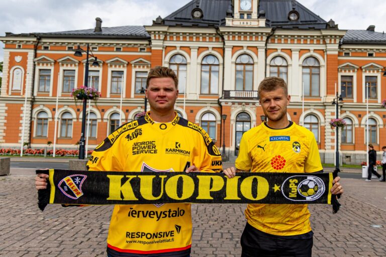 Ylpeästi ympäri vuoden – KuPS ja KalPa tempaisevat yhteisellä kannattajahuivilla