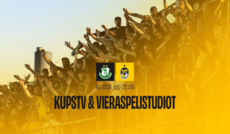 Iso euroilta Dublinissa – Shamrock Rovers–KuPS suorana KuPSTV:ssä